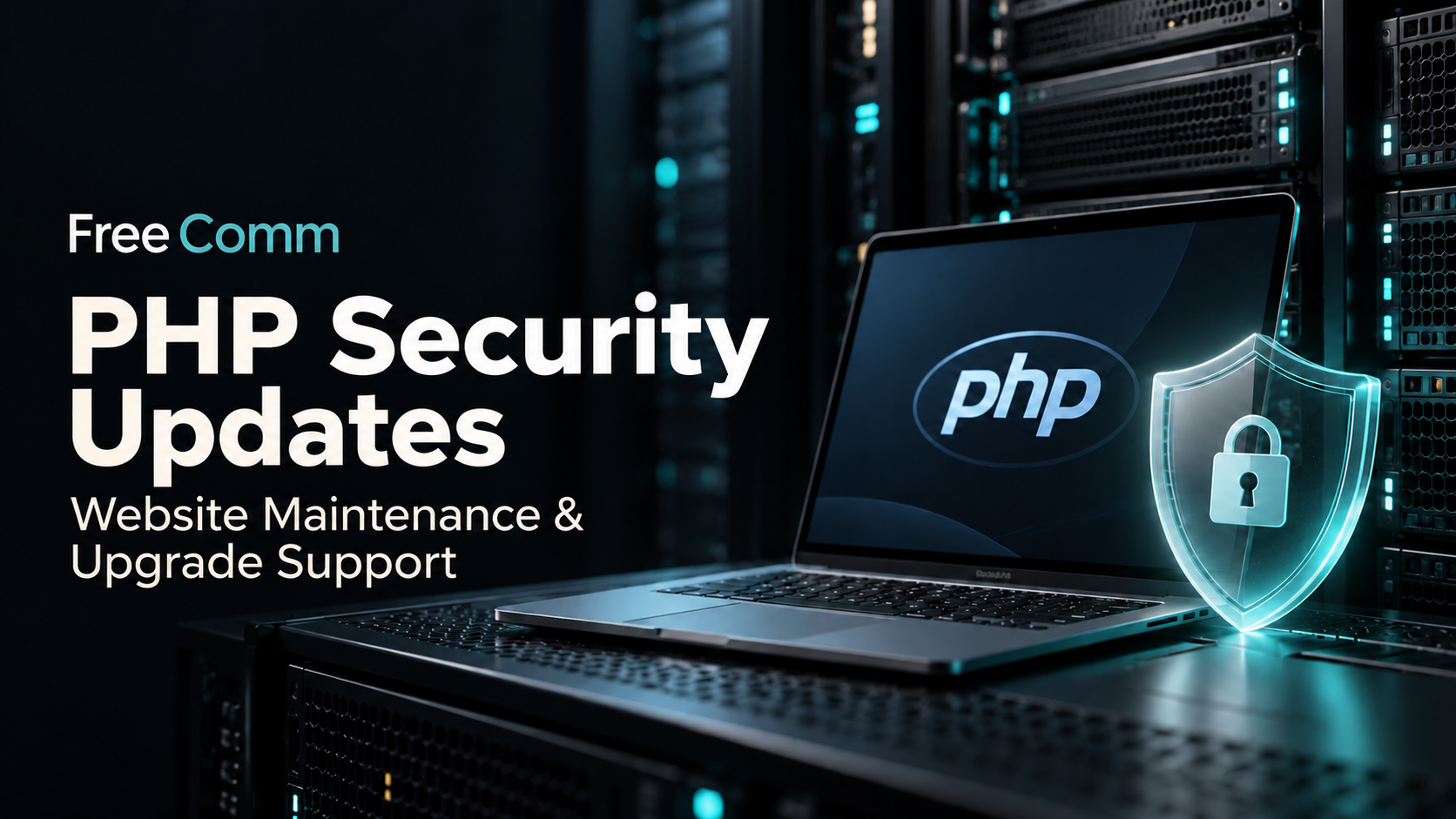 PHP Security Updates: Which Versions Are Patched? FreeComm Offers Website Upgrade and Maintenance Support